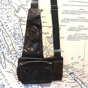 Genuine Leather Cross body bag